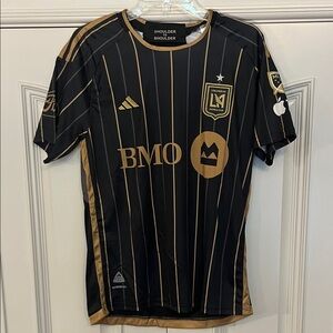 Adidas Black and Gold LAFC Home Jersey